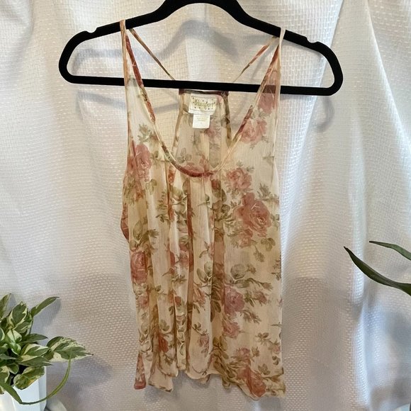 Floral Tank Top - Picture 1 of 3